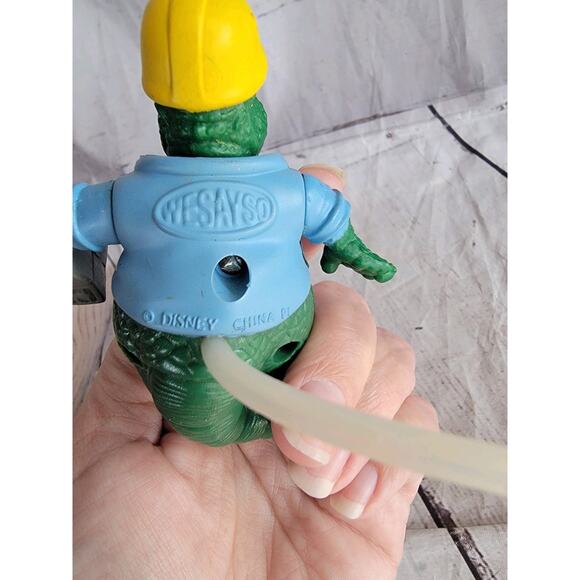 McDonalds Toy Dinosaurs The TV Show Earl Sinclair Air Pushing Movement Toy - Picture 5 of 8